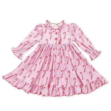 Candy Cane Bow Butterkint Play Dress