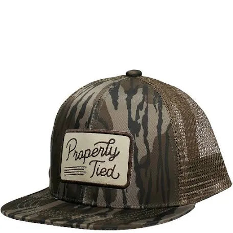 Boys Sportsman Trucker Hat Mossy Oak Bottomland