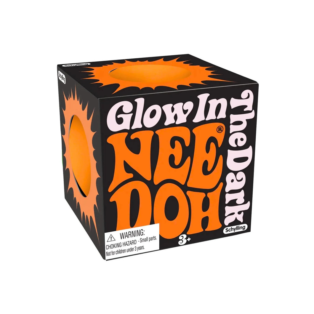 Addie’s Glow in The Dark Groovy Globe Needoh (Orange)