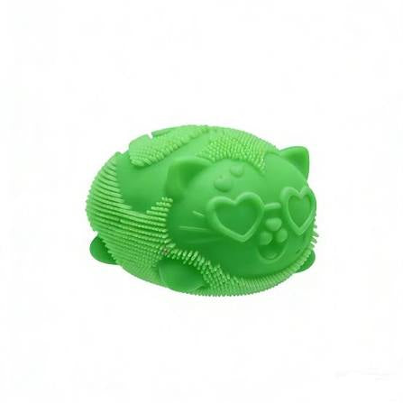 Addie's Fuzz Ball Wild Cats Needoh (Green)