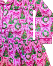 Kids Silky Christmas Tree Pajamas