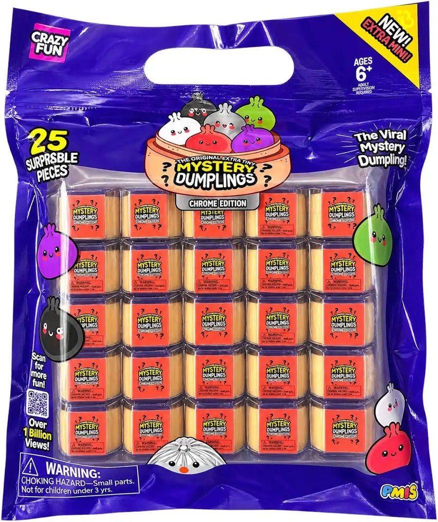 Addies 25 Giftable Mystery Dumplings - Chrome Edition