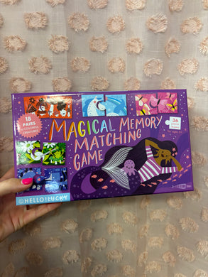 Magical Memory Matching Game