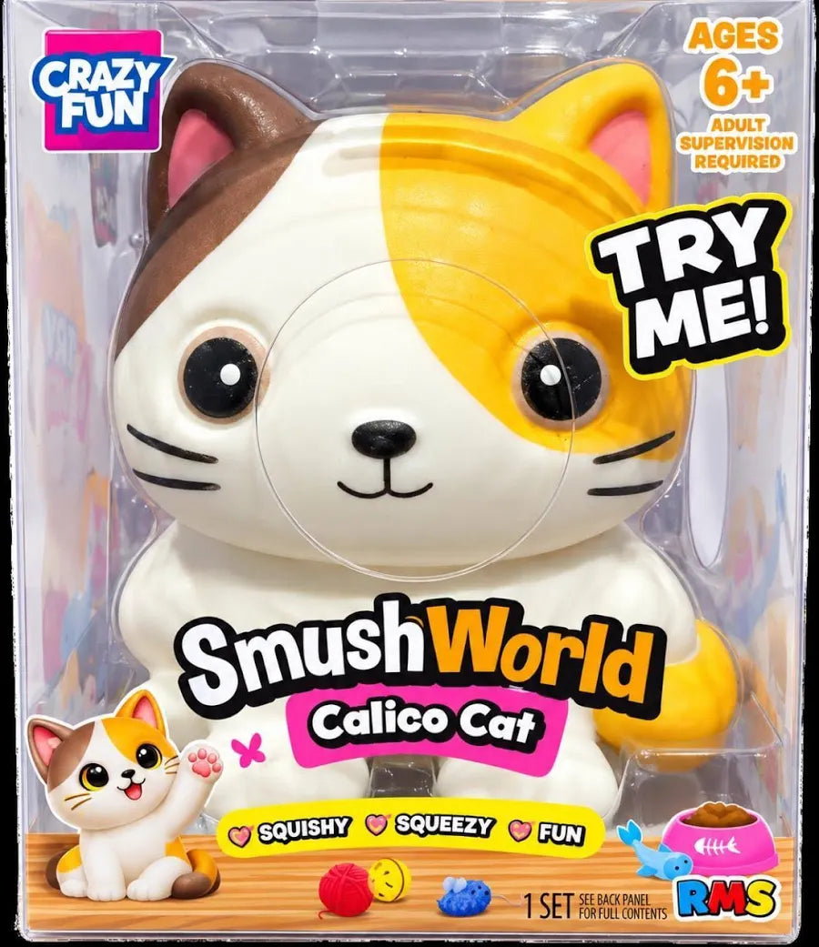 Jumbo Calico Cat Squishy