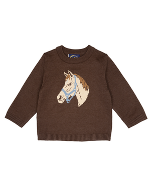Brown Horse Sweater
