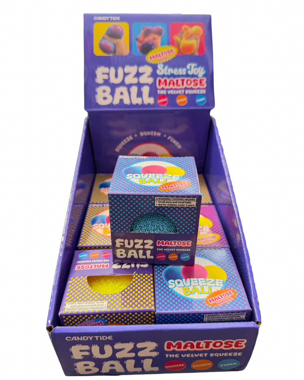 Sugar Squeeze Fuzzy Color Changing Ball