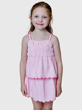 Pink Tank Combo Scalloped Set