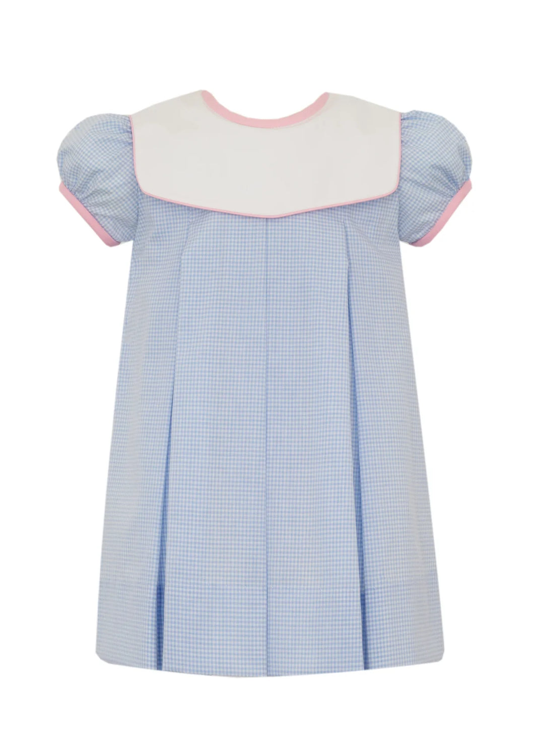 Light Blue Gingham Dress