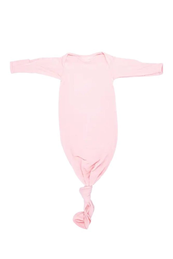 Heavenly Pink Knotted Gown