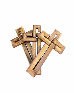 Stained Wooden Cross