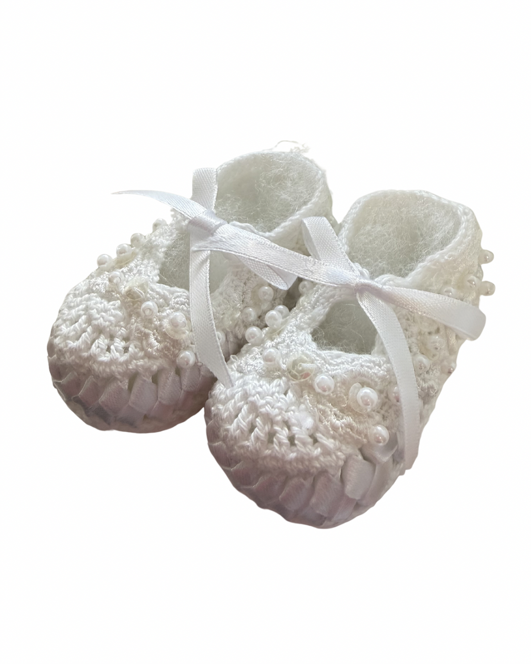 Handmade Crocheted Baby Shoes