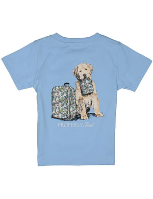 Boys Study Buddy SS Light Blue