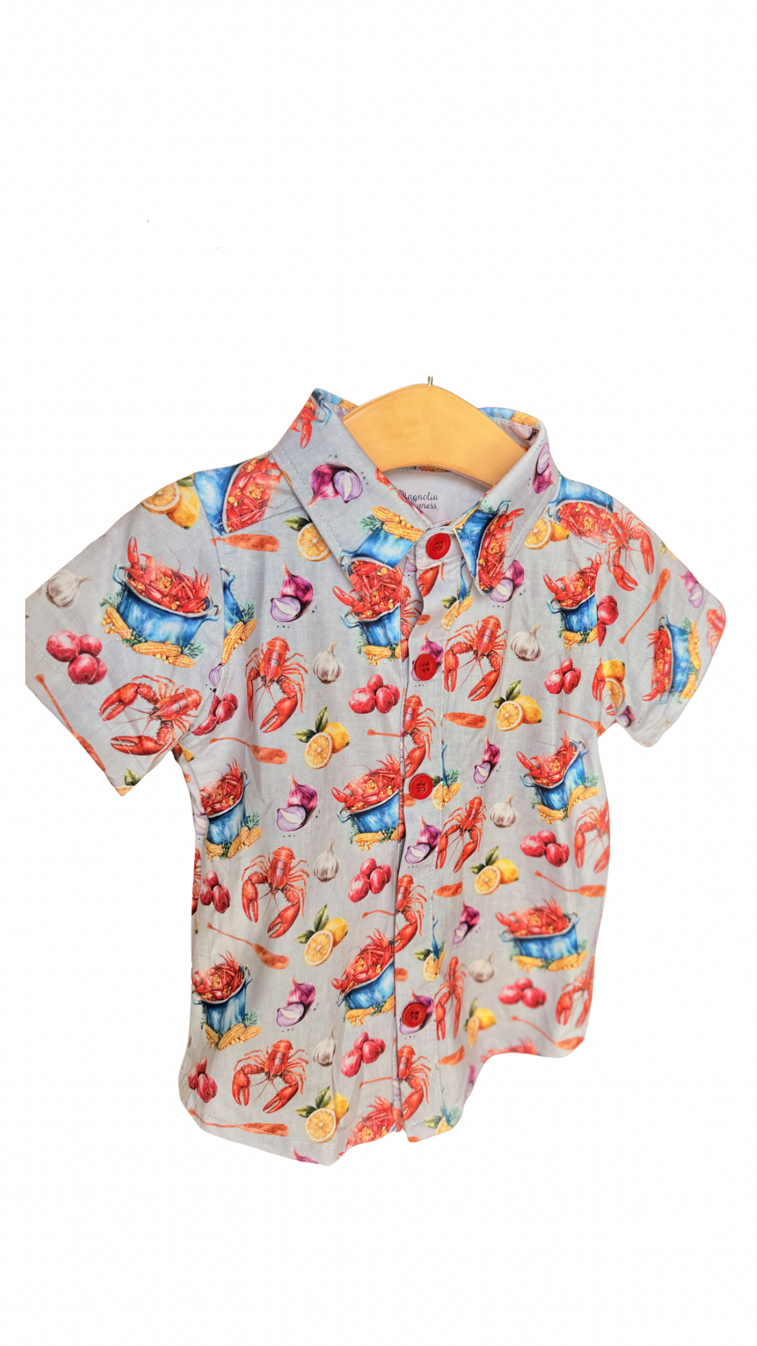 Pinch Me Crawfish Button Down