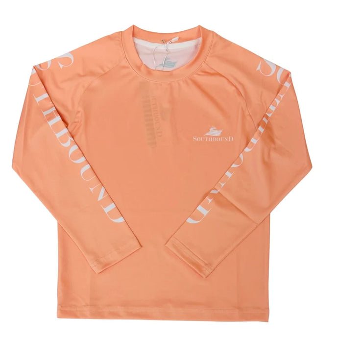 LS Perf Tee-Salmon