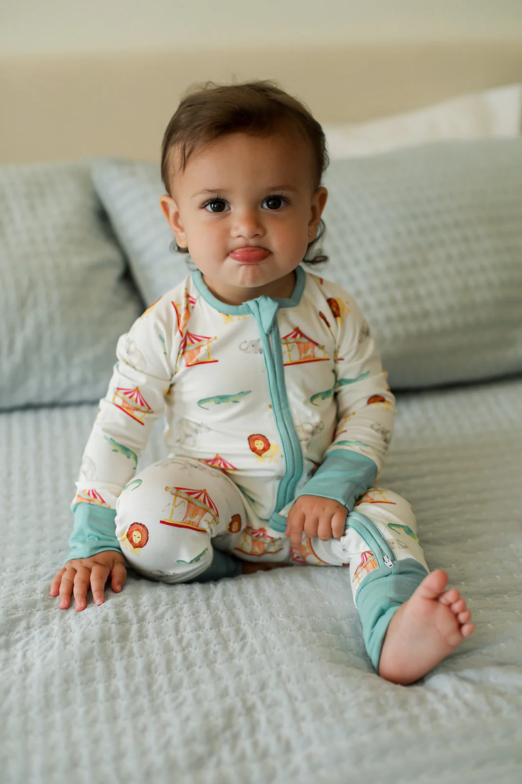 Under the Big Top Double Zipper Bamboo Sleeper
