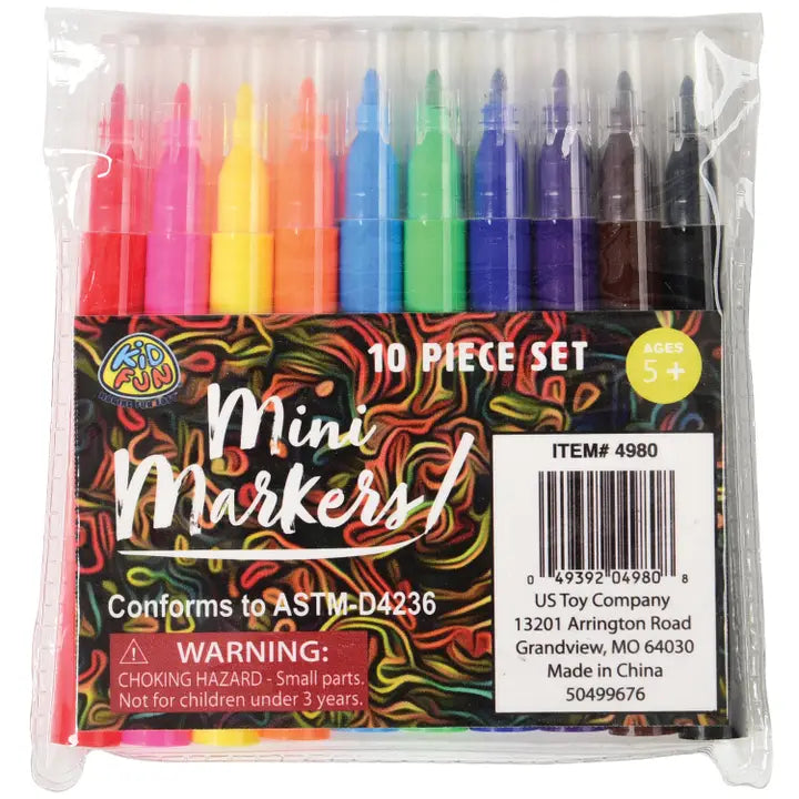 Mini Markers 10 Pc