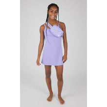Girls Lux Tennis Dress with Inner Bra and Fanny Bag - Set