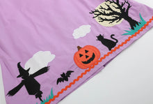 Purple Halloween Girls Dress