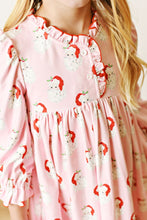Pink Santa Butterknit Play Dress