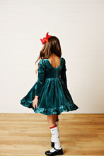 Hunter Velvet Dress