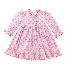 Pink Candycane Butterknit Play Dress