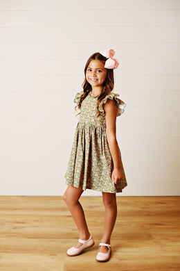 Floral Flutter Dress