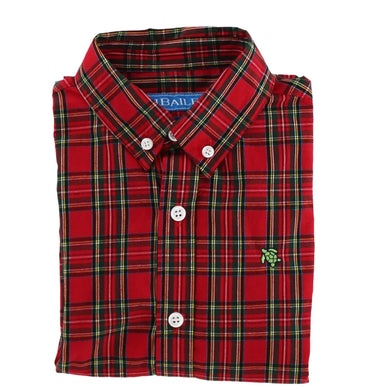 J Bailey Button Down Tartan