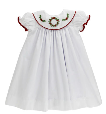 White Wreath Dress