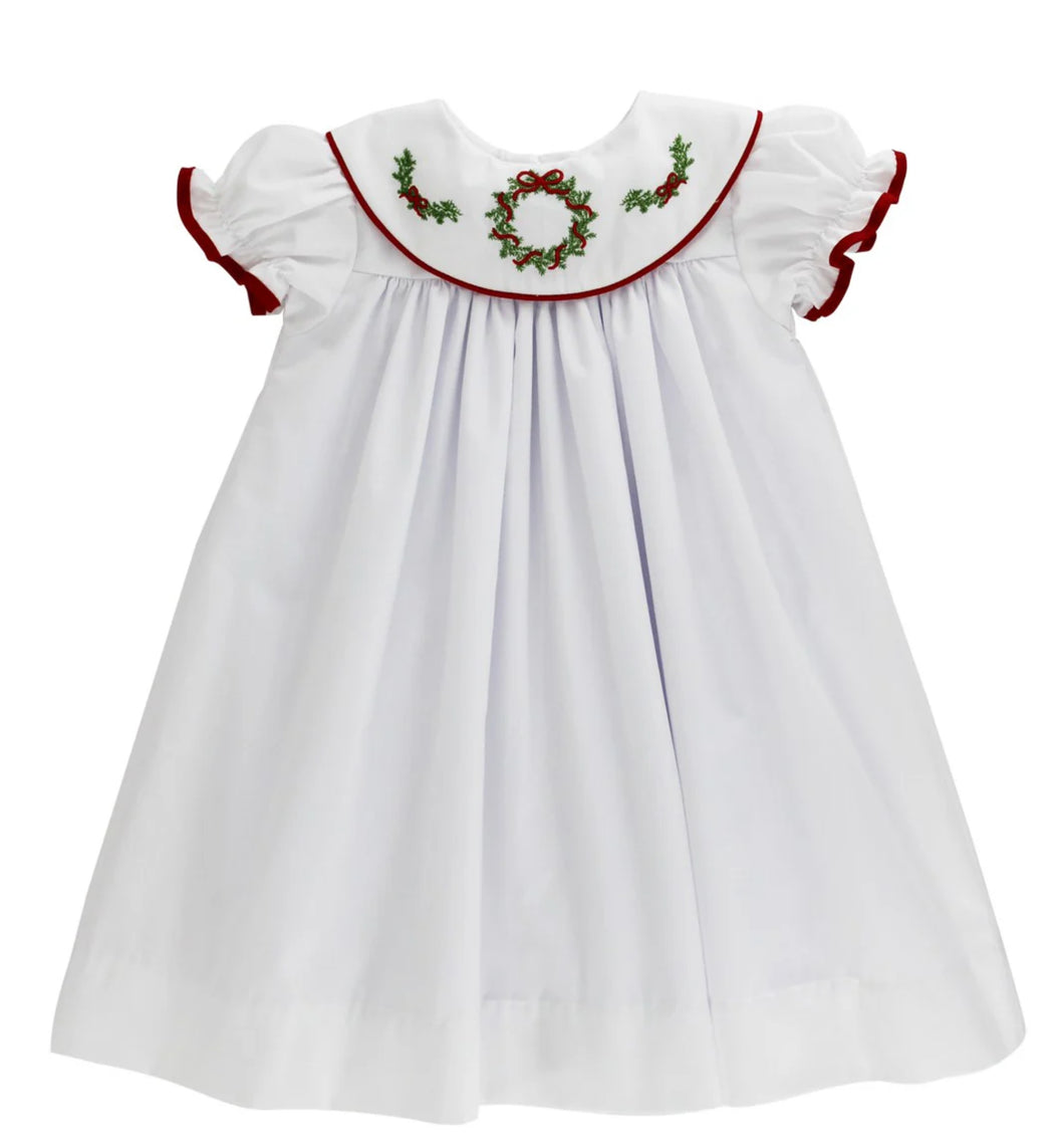 White Wreath Dress