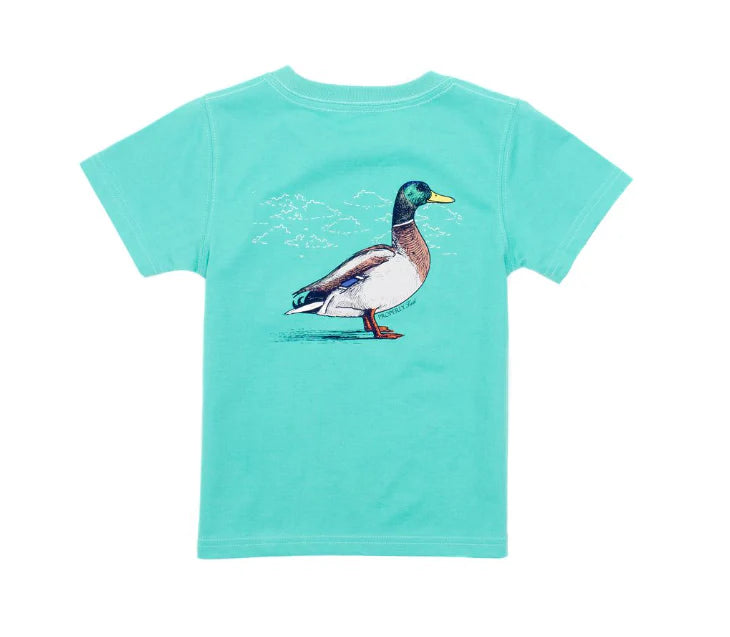 Boys Duck SS Soft Green