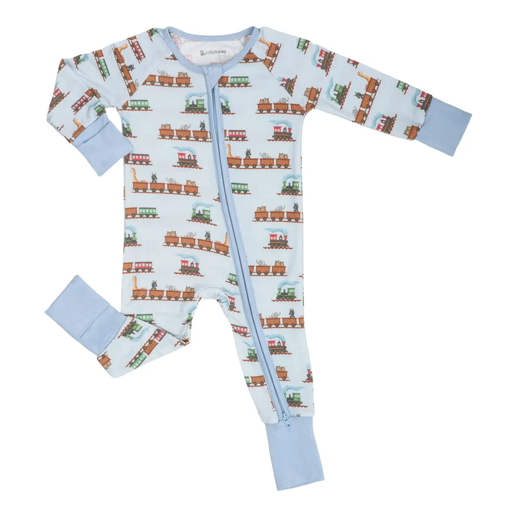 Choo Choo Bamboo Pajamas