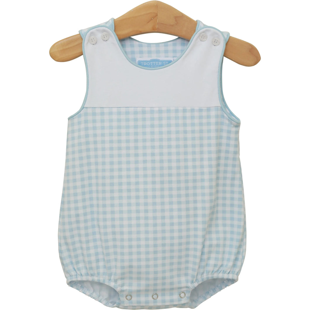 Madden Bubble Light Blue Gingham