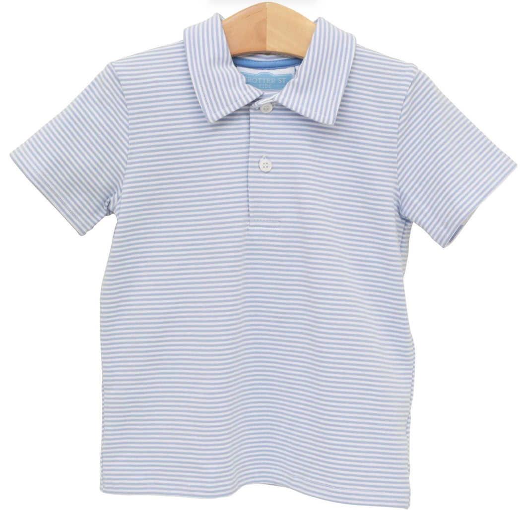 Henry Polo - Dusty Blue Stripe