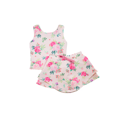 Rosy Rally Skort Set