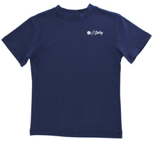 Logo Tee - Baseball on Navy