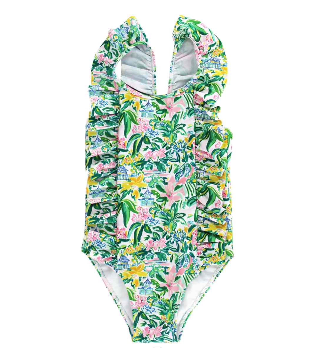 Pagoda Gardens Swimsuit