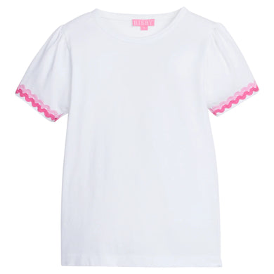 Ric Rac Essential Tee Light PInk & Hot Pink