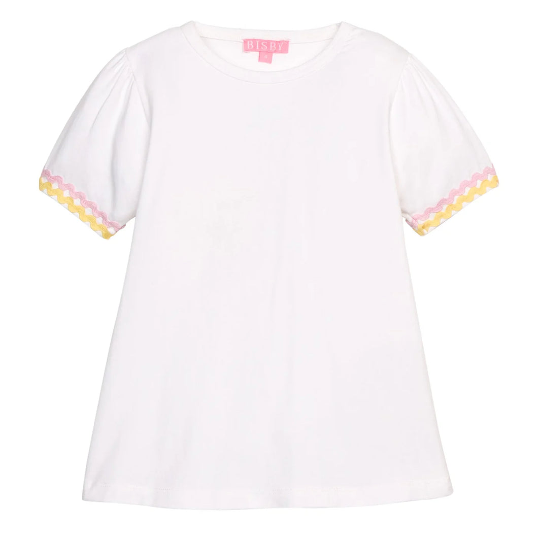 Ric Rac Essential Tee- Pink Lemonade