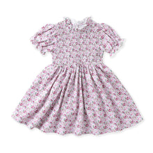 Pink Smocked Proper Dress