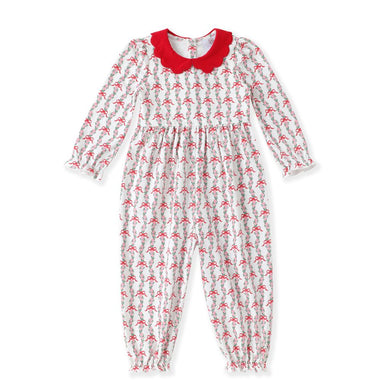 Red Bow Proper Romper