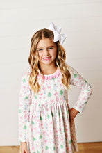 Bow Embroidery Dress