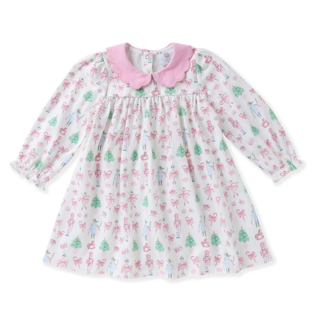 Nutcracker Scalloped Proper Dress