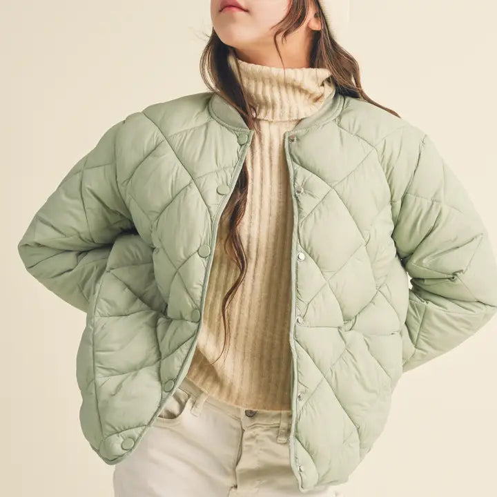 Tween Quilted Jacket