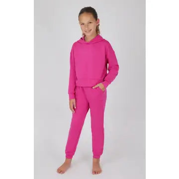 Girls Scuba Pullover Hoodie and Jogger Set