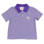Purple Stripe Tailgate Polo