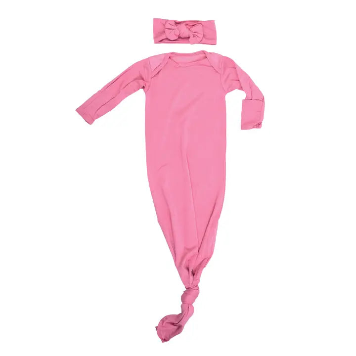 Rose Knotted Gown w/ Bow