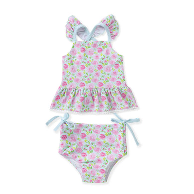 Swoon Kids Pink Posies 2 PC Swim
