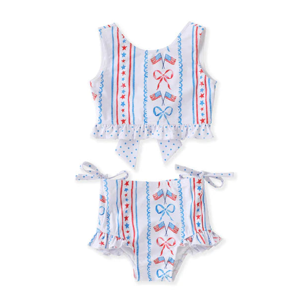 Swoon Kids Americana 2 PC Swimsuit