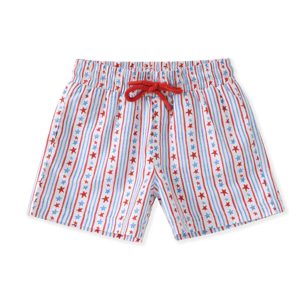 Swoon Kids Americana Swim Trunks
