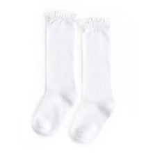 Lace Top Knee High Socks